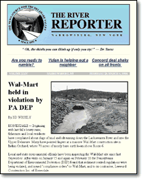 River Reporter Page Example